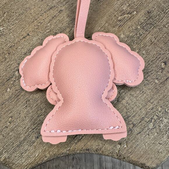 Pink Dog Bag Charm Poodle Yorkie Small Dog Miniature Dog Purse Charm Dog Gift - Picture 7 of 8